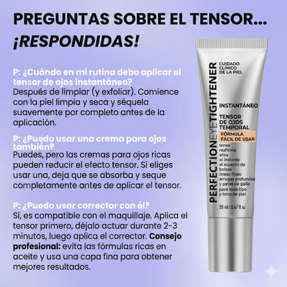 SeraGlow - Gel tensor rejuvenecedor de ojos