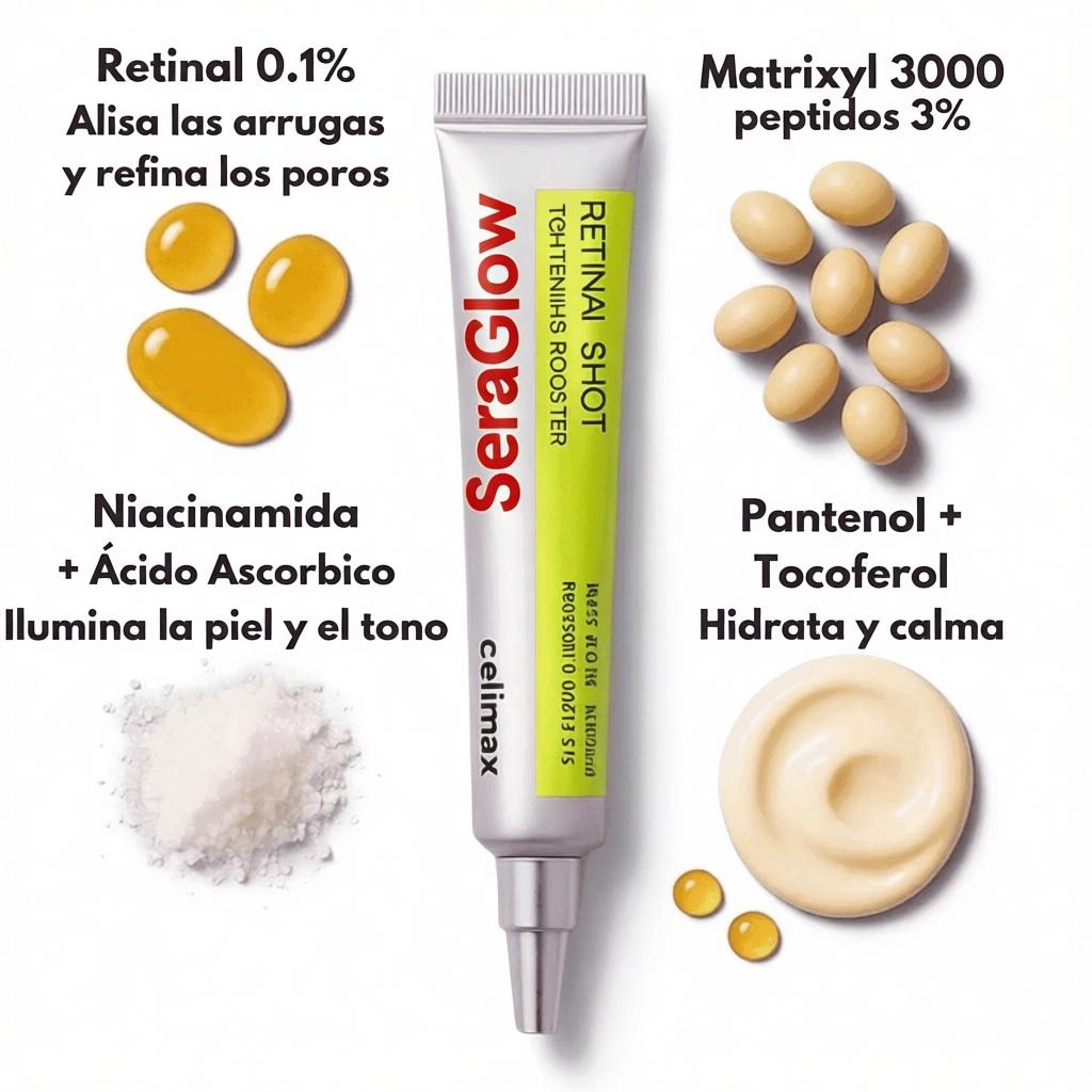 SeraGlow® - Tratamiento de Retinal Profesional Celimax