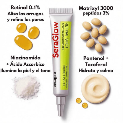 SeraGlow® - Tratamiento de Retinal Profesional Celimax